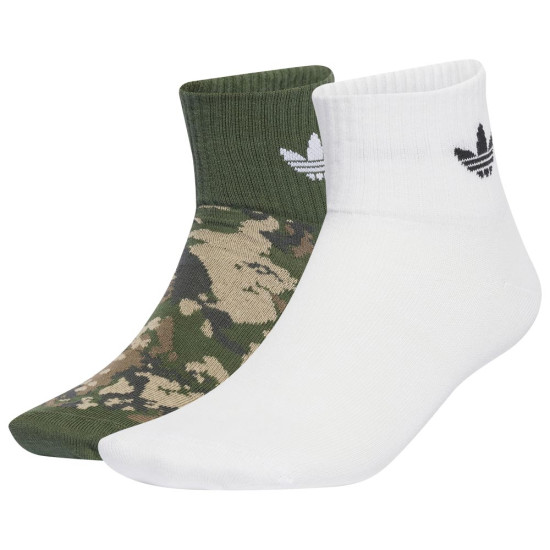 Adidas Κάλτσες Camo Ankle 2 pairs